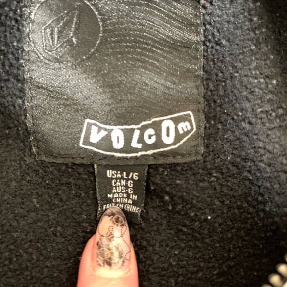 Boys Volcom Dracula hoodie - Picture 3 of 3